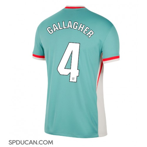 Muški Nogometni Dres Atletico Madrid Conor Gallagher #4 Gostujuci 2024-25 Kratak Rukav